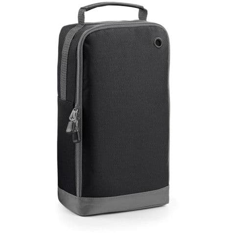 BagBase Athleisure Sports Shoe/Accessory Bag — Black