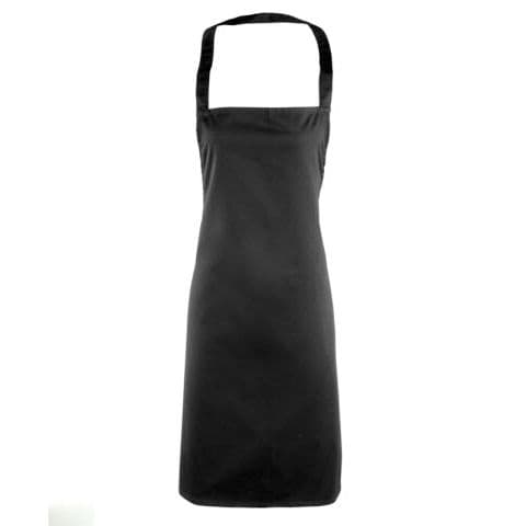 Premier Essential Bib Apron — Black