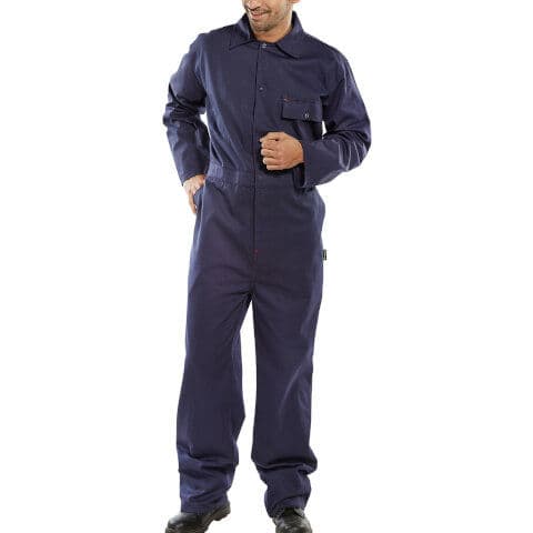Beeswift Cotton Boilersuit — Navy