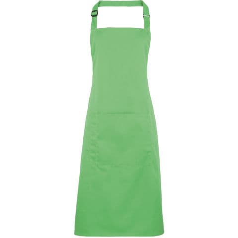 Premier 'Colours' Bib Apron with Pocket — Apple