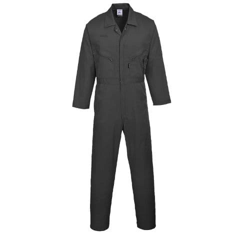 Portwest Liverpool Zip Overall (Regular) — Black