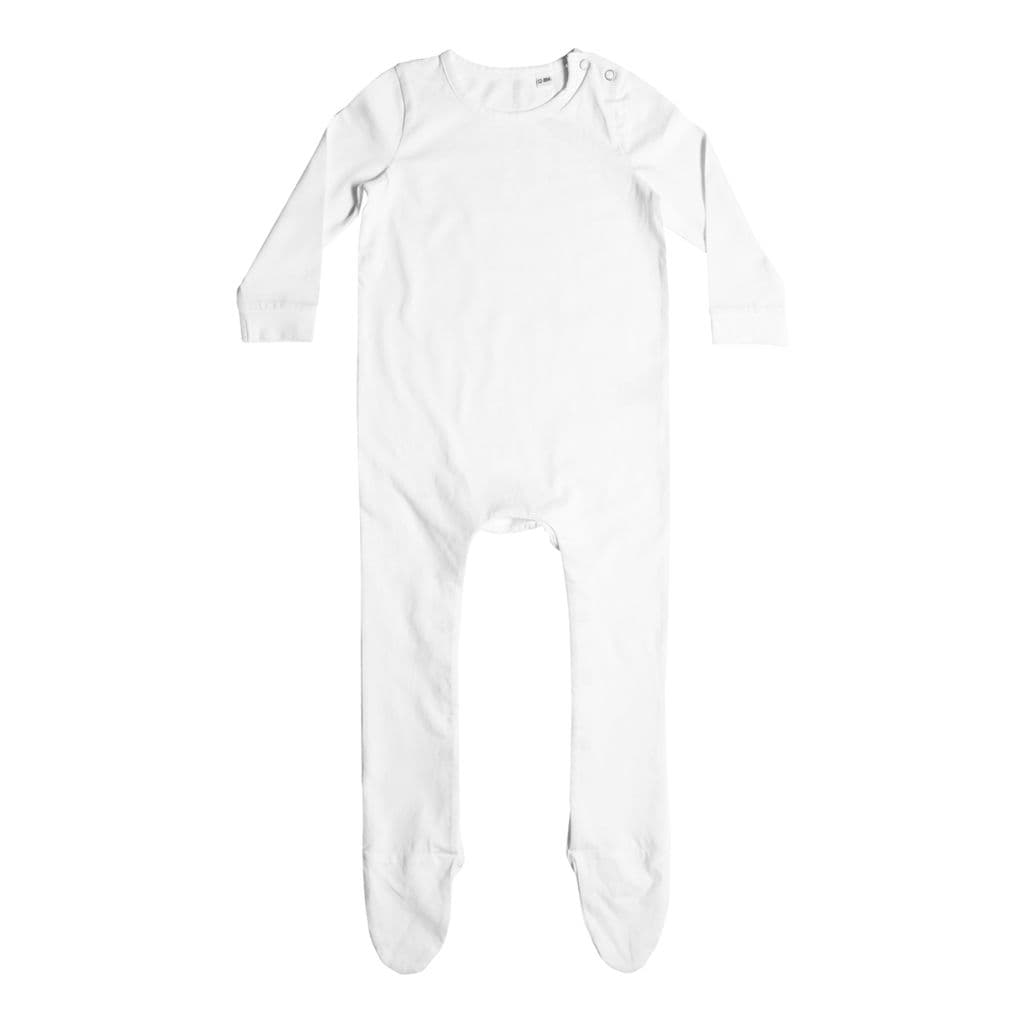 Larkwood Organic Sleepsuit — White