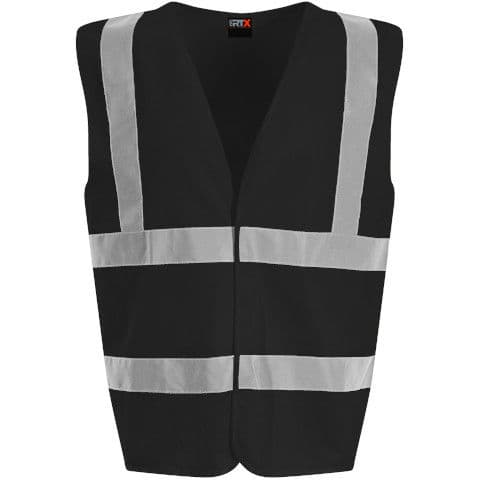 Pro RTX Hi Vis Waistcoat — Black
