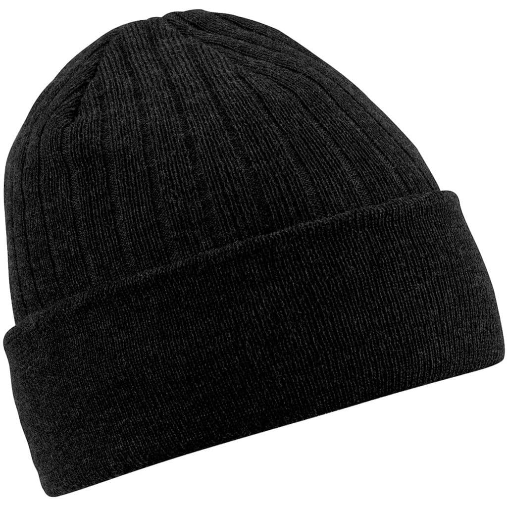Beechfield Thinsulate Beanie — Black