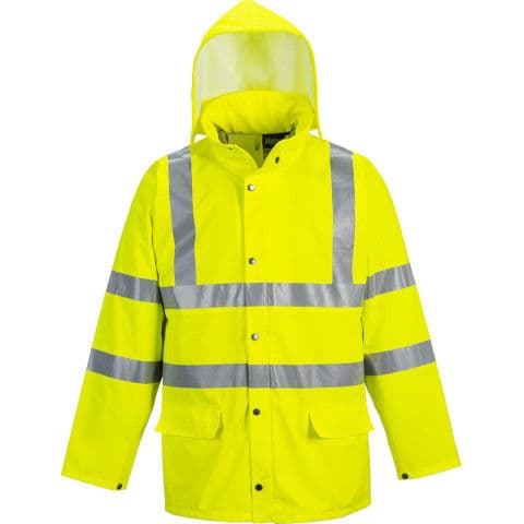 Portwest Sealtex Ultra Hi-Vis Rain Jacket — Yellow