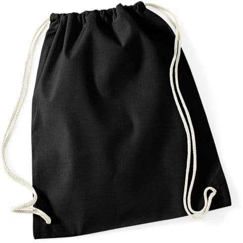 Westford Mill Cotton Gymsac — Black
