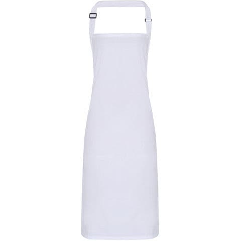 Premier Waterproof Bib Apron — White