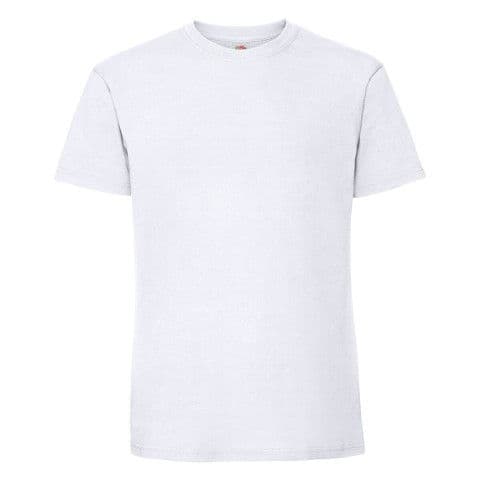 Fruit of the Loom Iconic 195 Ringspun Premium T — White