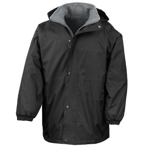 Result Stormdri 4000 Reversible Waterproof Jacket — Black/Grey