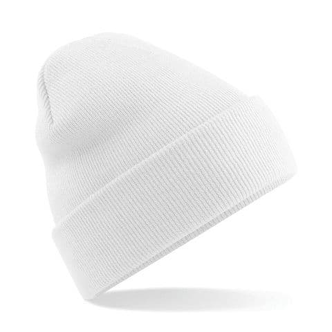 Beechfield Knitted Hat — White