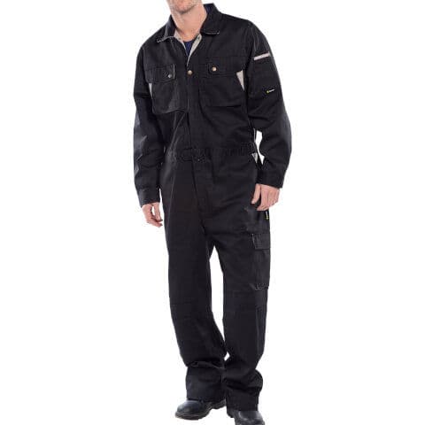 Beeswift Premium Boilersuit — Black