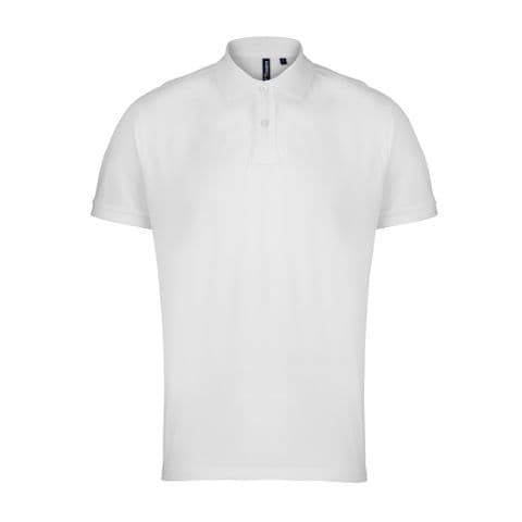 Asquith & Fox Men's Classic Polo Shirt — White