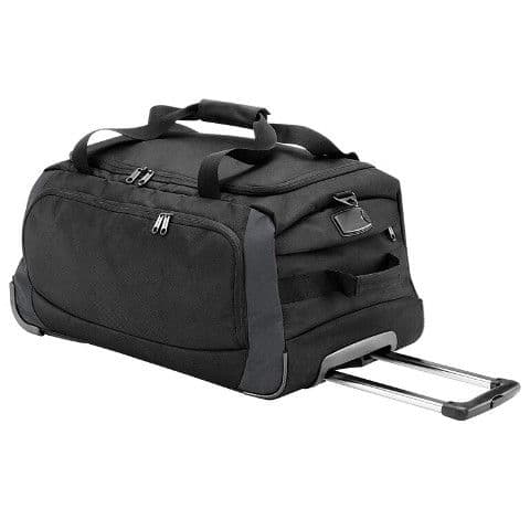 Quadra Tungsten Wheelie Travel Bag — Black