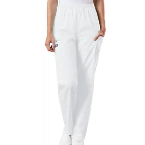 Cherokee Scrub Pants — White