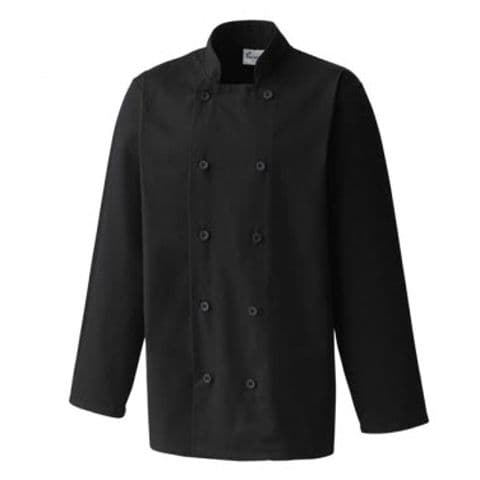 Premier Chef's Jacket — Black