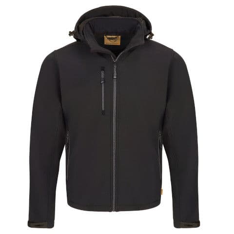 Orn Gannet EarthPro Softshell Jacket — Black