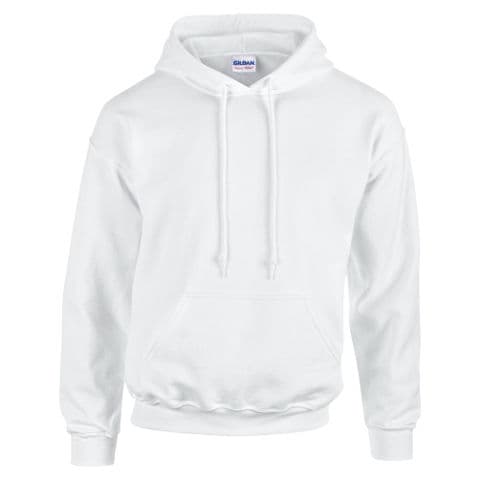 Gildan Adult Hooded Sweatshirt — White