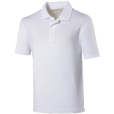 AWDis Cool Polo Shirt — White