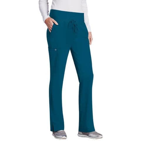 Barco One Stride Mid Rise Scrub Trousers — Bahama Blue