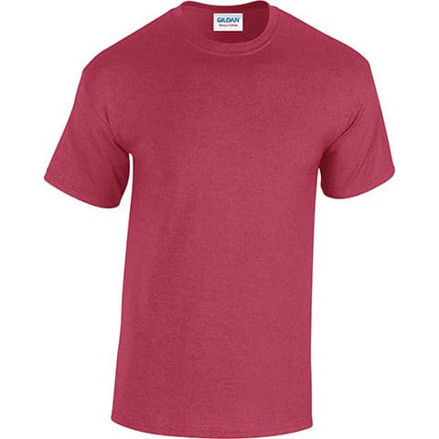 Gildan Heavy Cotton Adult T-Shirt — Antique Cherry Red