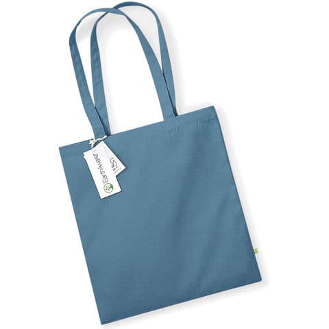 Westford Mill EarthAware Organic Bag For Life — Airforce Blue