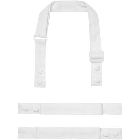 Premier Swap & Pop Customisable Apron Straps — White