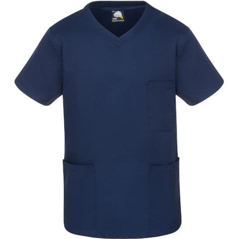 Orn Scrub Top — Navy