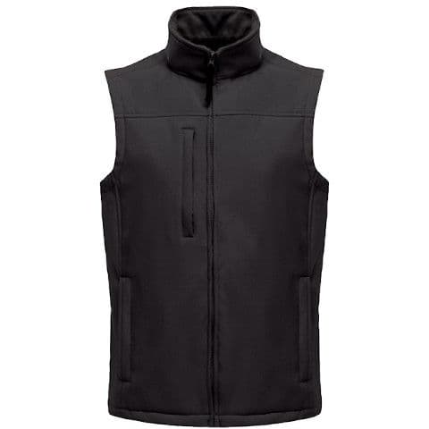 Regatta Flux Softshell Bodywarmer — Black